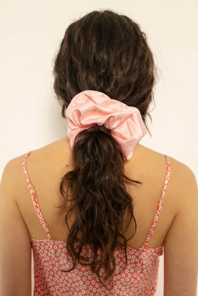Silk Scrunchie Oh Girl